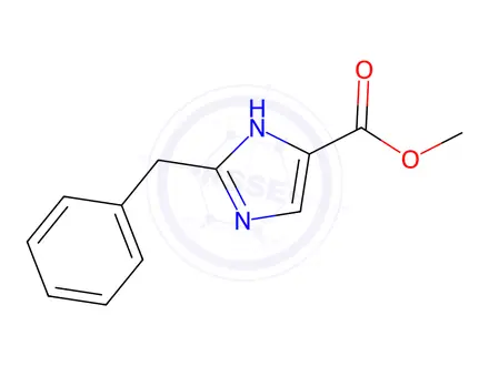 Chemical structure of Methyl 2-benzyl-1H-imidazole-5-carboxylate