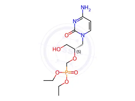 Chemical structure of Cidofovir USP Related Compound B