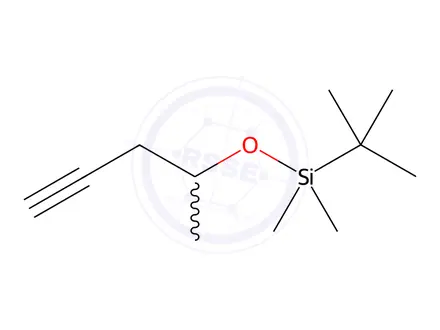 Chemical structure of (1,1-Dimethylethyl)dimethyl[(1-methyl-3-butynyl)oxy]silane