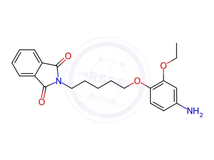 Chemical structure of 2-(5-(4-Amino-2-ethoxyphenoxy)pentyl)isoindoline-1,3-dione