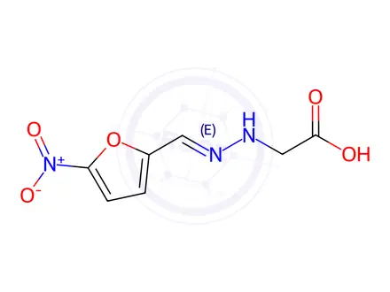 Chemical structure of Nitrofurantoin Impurity 23