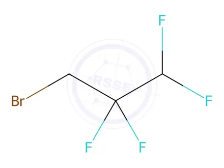 Chemical structure of 3-Bromo-1,1,2,2-tetrafluoropropane