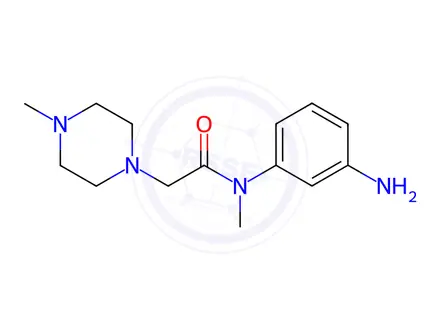 Chemical structure of Nintedanib Impurity 74
