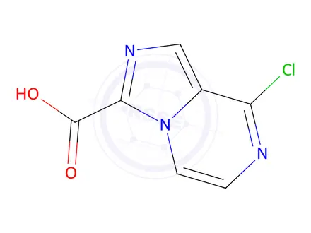 Chemical structure of 8-Chloroimidazo[1,5-a]pyrazine-3-carboxylic acid
