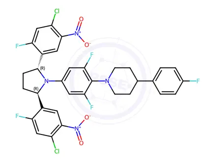 Chemical structure of Pibrentasvir Impurity 22
