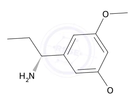 Chemical structure of (R)-1-(3,5-Dimethoxyphenyl)propan-1-amine