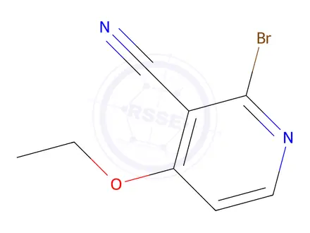 Chemical structure of 2-Bromo-4-ethoxynicotinonitrile
