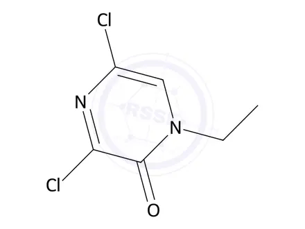 Chemical structure of 3,5-Dichloro-1-ethylpyrazin-2(1H)-one