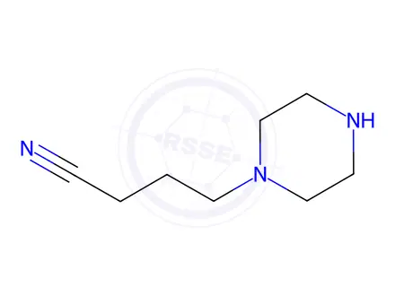Chemical structure of 1-(3-Cyanopropyl)piperazine