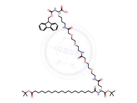 Chemical structure of D-Glu-Tirzepatide
