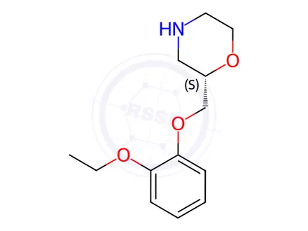 Chemical structure of (S)-Viloxazine