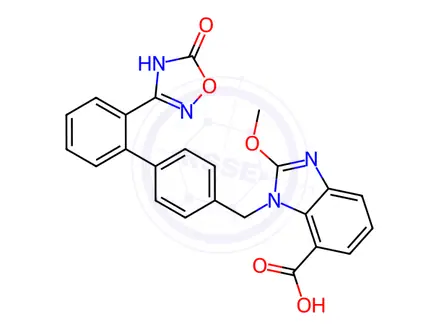 Chemical structure of Azilsartan Impurity 1001