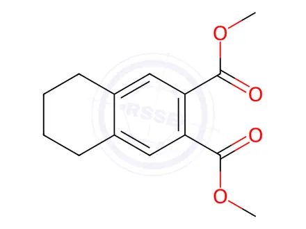 Chemical structure of Dimethyl 5,6,7,8-tetrahydronaphthalene-2,3-dicarboxylate