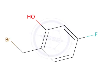 Chemical structure of 2-(BRomomethyl)-5-fluorophenol