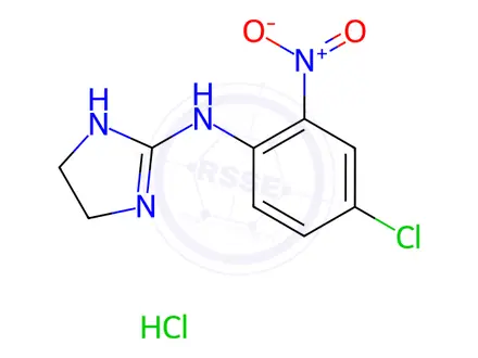 Chemical structure of Tizanidine Hydrochloride Impurity 23 Monomer