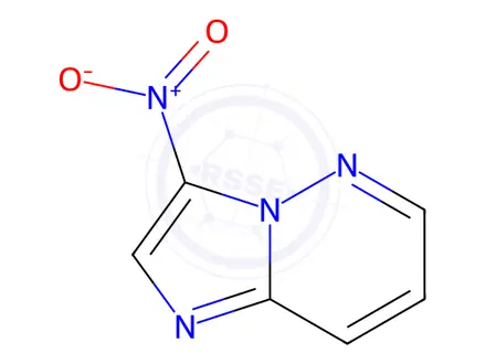 Chemical structure of 3-Nitroimidazo[1,2-b]pyridazine