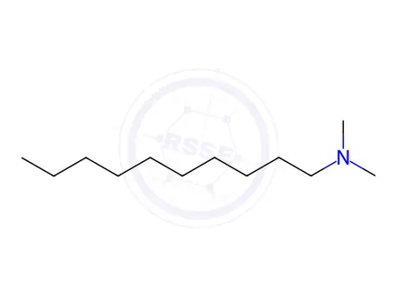 Chemical structure of N,N-Dimethyldecylamine