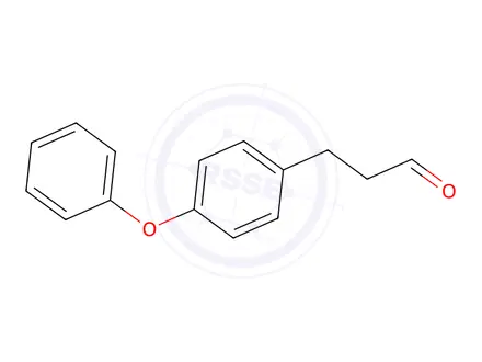 Chemical structure of 3-(4-Phenoxyphenyl)propanal