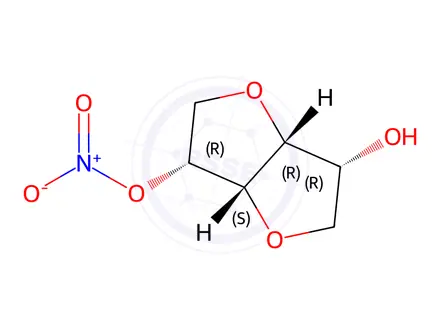 Chemical structure of Isosorbide Dinitrate Impurity 1