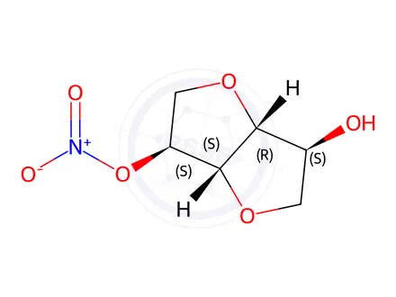Chemical structure of Isosorbide Dinitrate Impurity 2