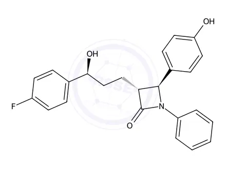 Chemical structure of Ezetimibe Impurity E