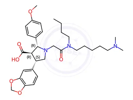 Chemical structure of Atrasentan Hydrochloride Impurity 158