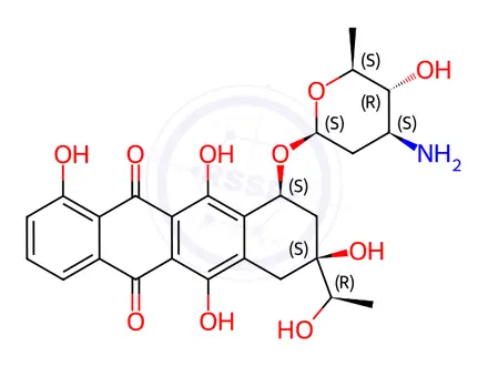Chemical structure of 13-Dihydrocarminomycin
