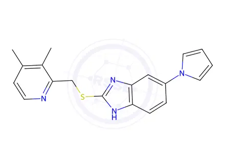 Chemical structure of Esomeprazole Sodium Impurity 194
