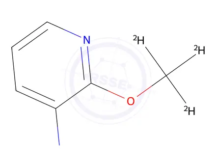 Chemical structure of 2-(METHOXY-D3)PYRIDIN-3-AMINE