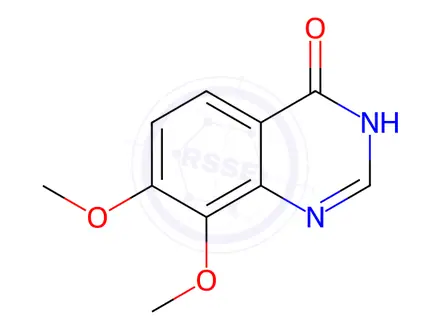 Chemical structure of 7,8-Dimethoxyquinazolin-4(3H)-one