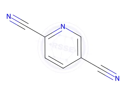 Chemical structure of 2,5-Dicyanopyridine