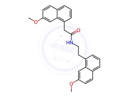Chemical structure of Agomelatine Impurity 93