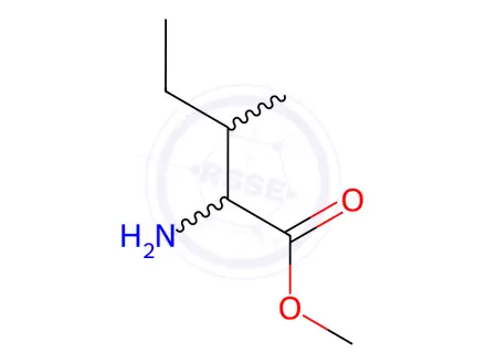 Chemical structure of (2S,3S)-2-AMINO-3-METHYL-PENTANOIC ACIDMETHYL ESTER