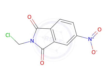 Chemical structure of N-Chloromethyl-4-nitrophthalimide [for HPLC Labeling]