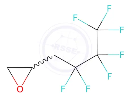Chemical structure of 1H,1H-HEPTAFLUOROBUTYL EPOXIDE
