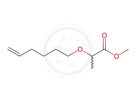 Chemical structure of Methyl (2R)-2-(hex-5-en-1-yloxy)propanoate