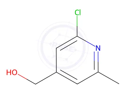 Chemical structure of (2-Chloro-6-methylpyridin-4-yl)methanol