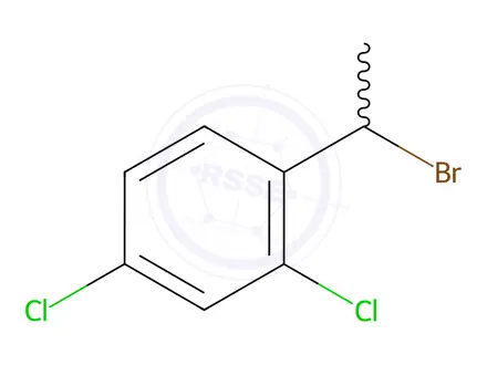 Chemical structure of 1-(1-Bromoethyl)-2,4-dichlorobenzene