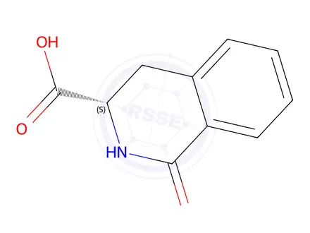 Chemical structure of (S)-1-Oxo-1,2,3,4-tetrahydroisoquinoline-3-carboxylic acid