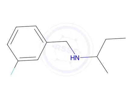 Chemical structure of (Butan-2-yl)[(3-fluorophenyl)methyl]amine
