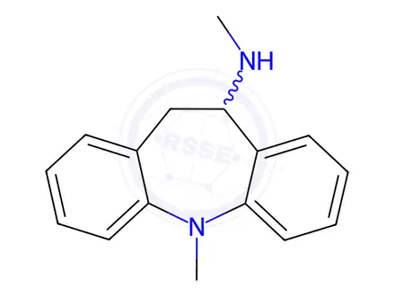 Chemical structure of Metapramine