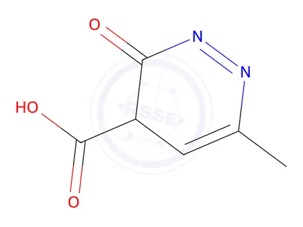 Chemical structure of 3-methyl-6-oxo-1H-pyridazine-5-carboxylic acid