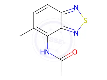 Chemical structure of N-(5-Methylbenzo[c][1,2,5]thiadiazol-4-yl)acetamide