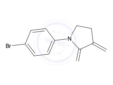 Chemical structure of 1-(4-Bromophenyl)-3-methylenepyrrolidin-2-one