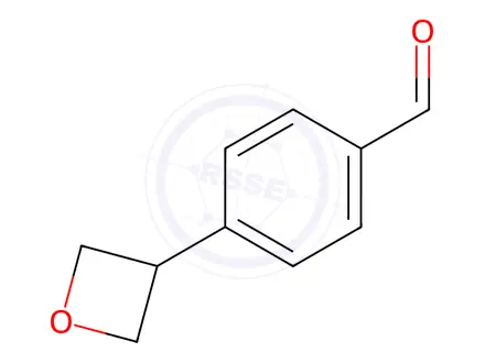 Chemical structure of 4-(OXETAN-3-YL)BENZALDEHYDE