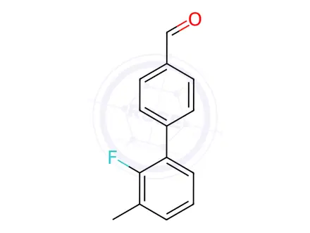 Chemical structure of 2'-fluoro-3'-methyl-[1,1'-biphenyl]-4-carbaldehyde