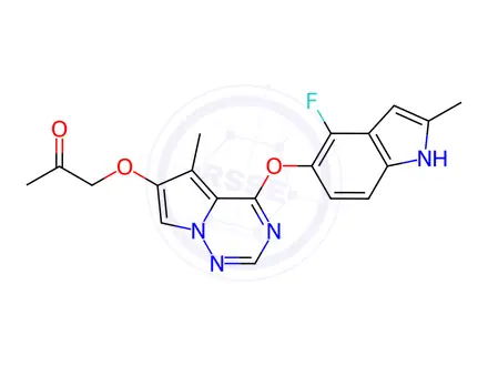 Chemical structure of Brivanib Impurity 50
