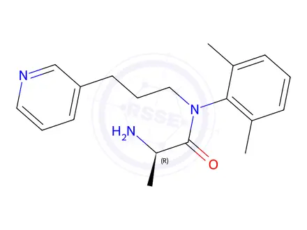 Chemical structure of Milacainide