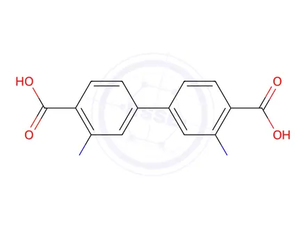 Chemical structure of 3,​3'-​Diamino-[1,​1'-​biphenyl]​-​4,​4'-​dicarboxylic Acid