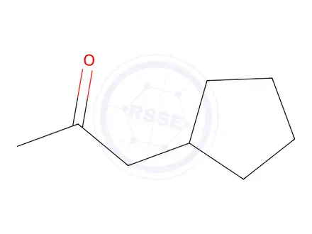 Chemical structure of 1-Cyclopentylpropan-2-one